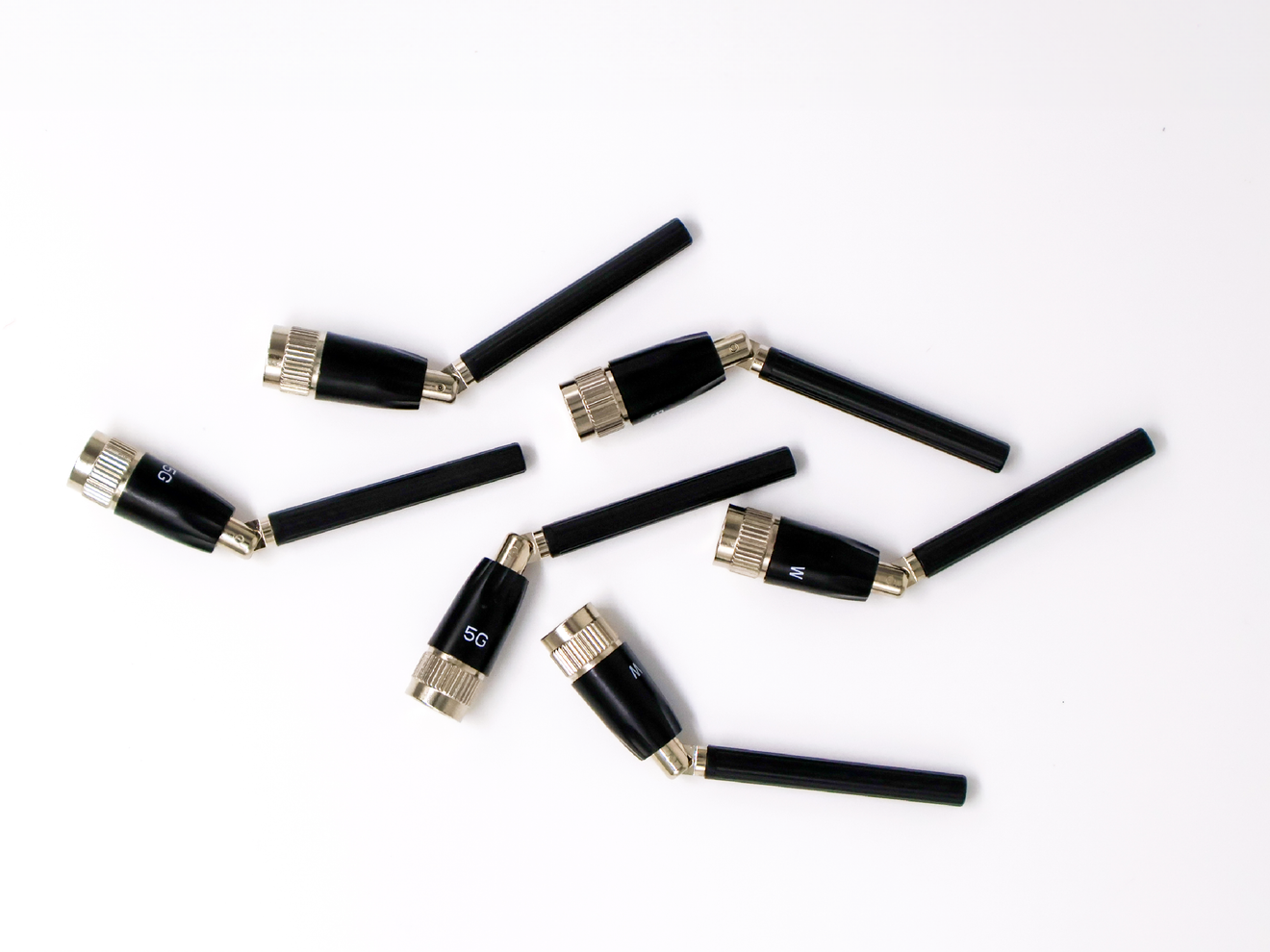 Mini-R compact cellular antennas available in multiple configurations for Wi-Fi and 5G router deployments.